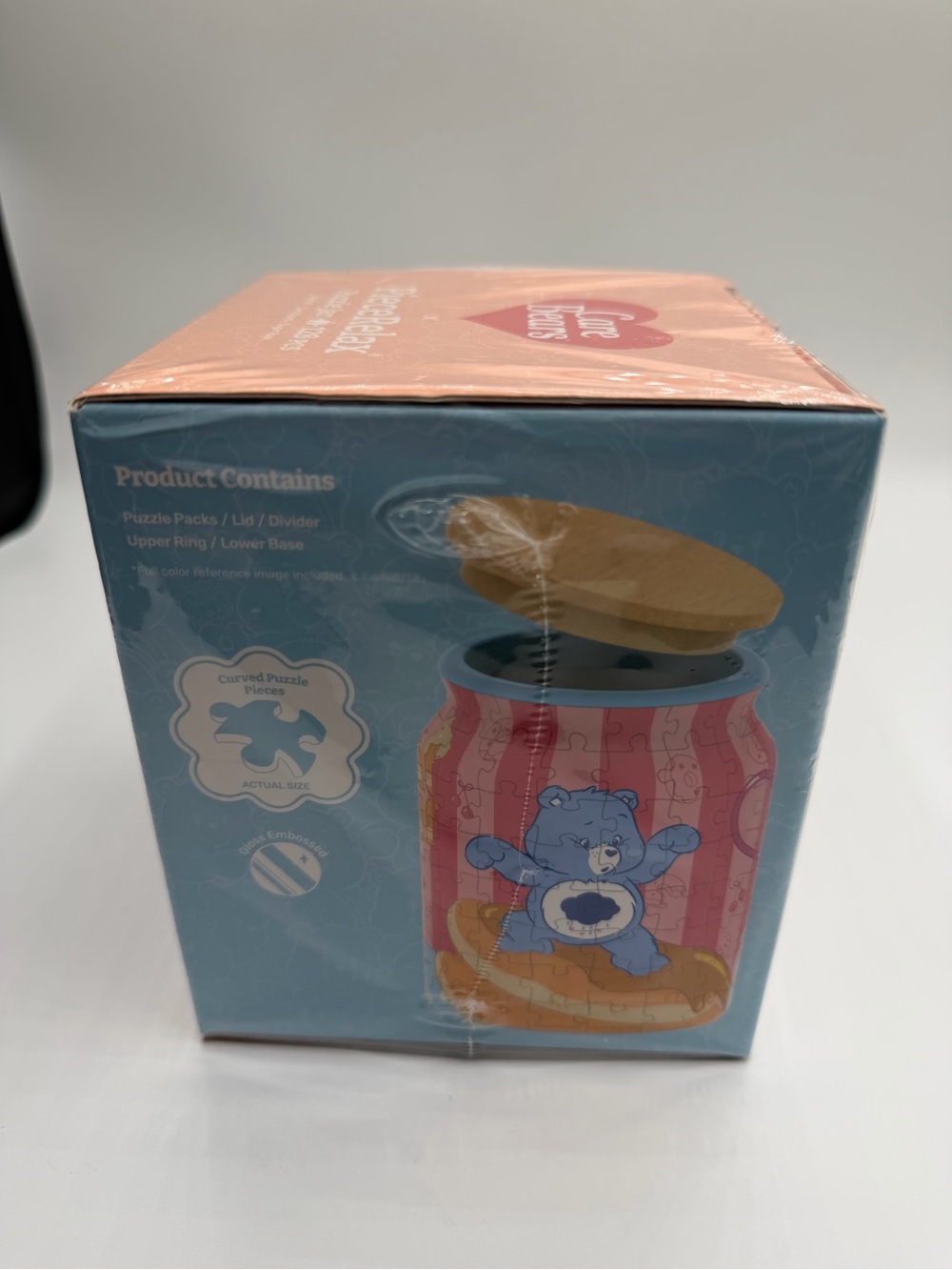 Care Bears Pink & Blue Jar Puzzle Playset